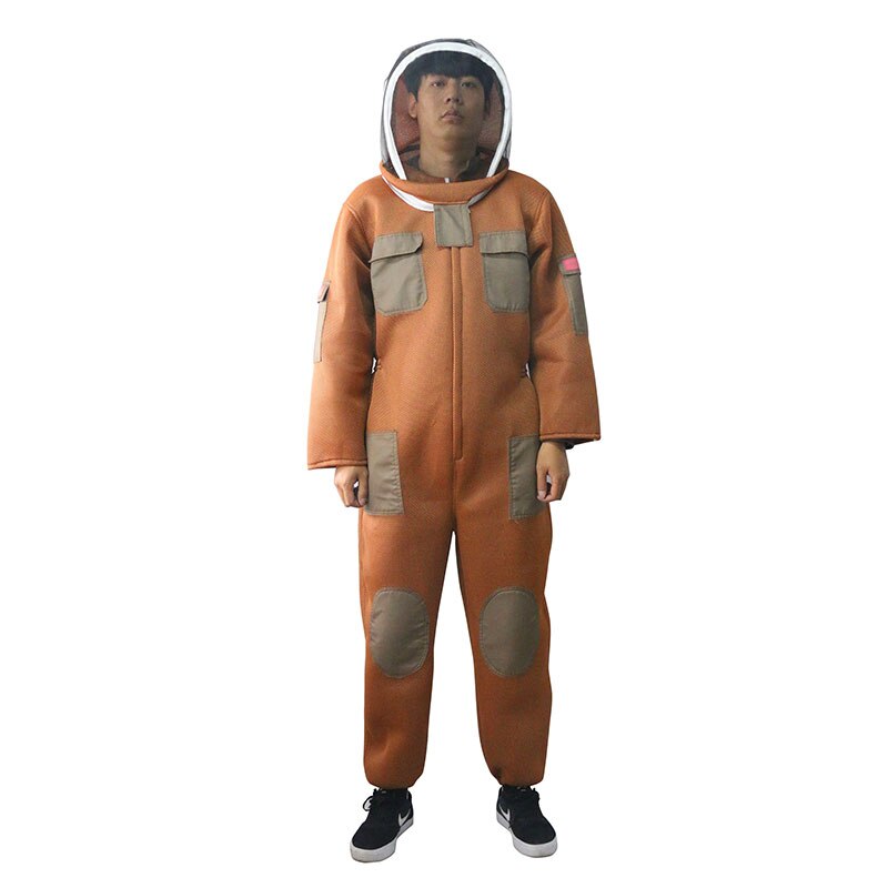 Ropa de apicultor , velo, pañuelo en la cabeza, sombrero, protección de cuerpo completo, grueso, transpirable, dedicado, novedad de