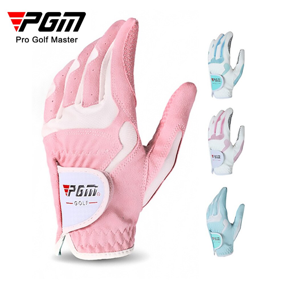 Pgm Vrouwen Golf Handschoenen Links En Rechts Hand Sport Golf Handschoenen Ademend Palm Bescherming Brand