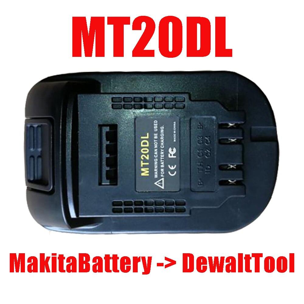 Adapter BL1830 konwerter MT20BSL/DL użyj Makita 18V akumulator litowo-jonowy na Milwaukee Bosch Dewalt Ryobi Hitachi Metabo Worx Devon narzędzie: MT20DL
