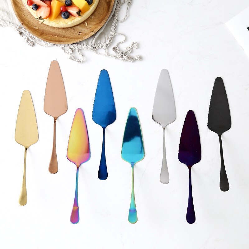 Rvs Cake Pizza Kaas Schop Boter Dessert Mes Taart Spatel Tool Bakken Gebak Spatels Keuken Bestek Bakvormen