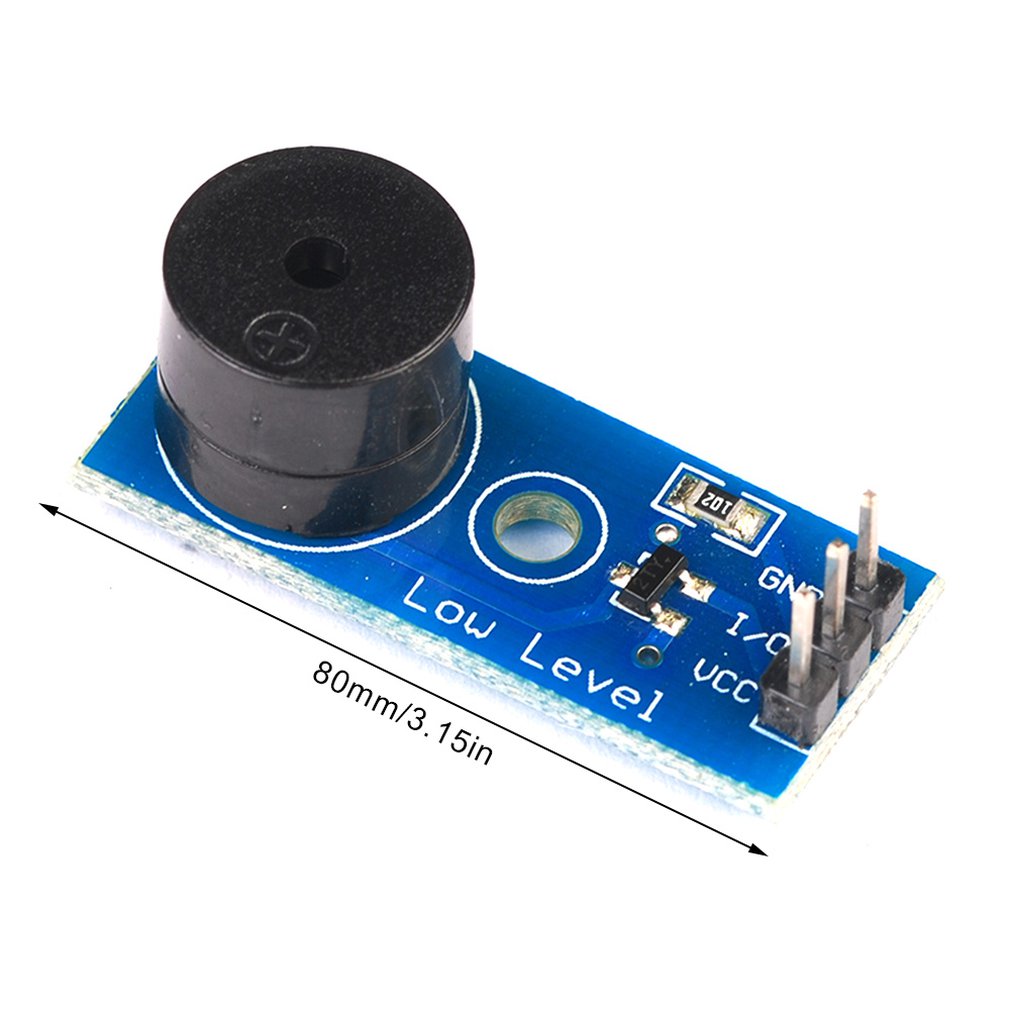 5V Passieve Digitale Zoemer Module Sound Signaal Alarm Uitgang Laag Niveau Eenvoudige Installatie Interne Bron Van Oscillatie