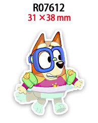 Bluey Australia Cartoon Planar Resins For Bow Hair Handamde Earring Decor Material 30pcs/lot R0759 R0760 R0761: R07612