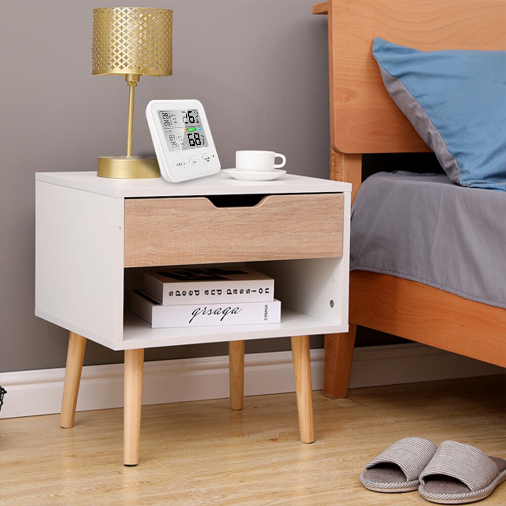 Mini Indoor Thermometer Hygrometer Thuis Digitale Vochtigheid Monitor Thermometer Met Air Comfort Indicator Termometro Градусник