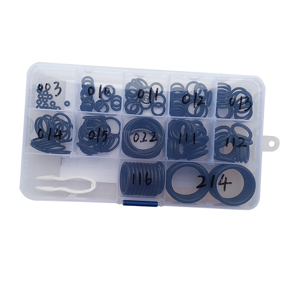 170Pcs Nitrox/Scuba Dive O-Ring Kit12 Formati 70 Duro Subacquea Diving Snorkeling Gear Pezzo di Ricambio Accessori