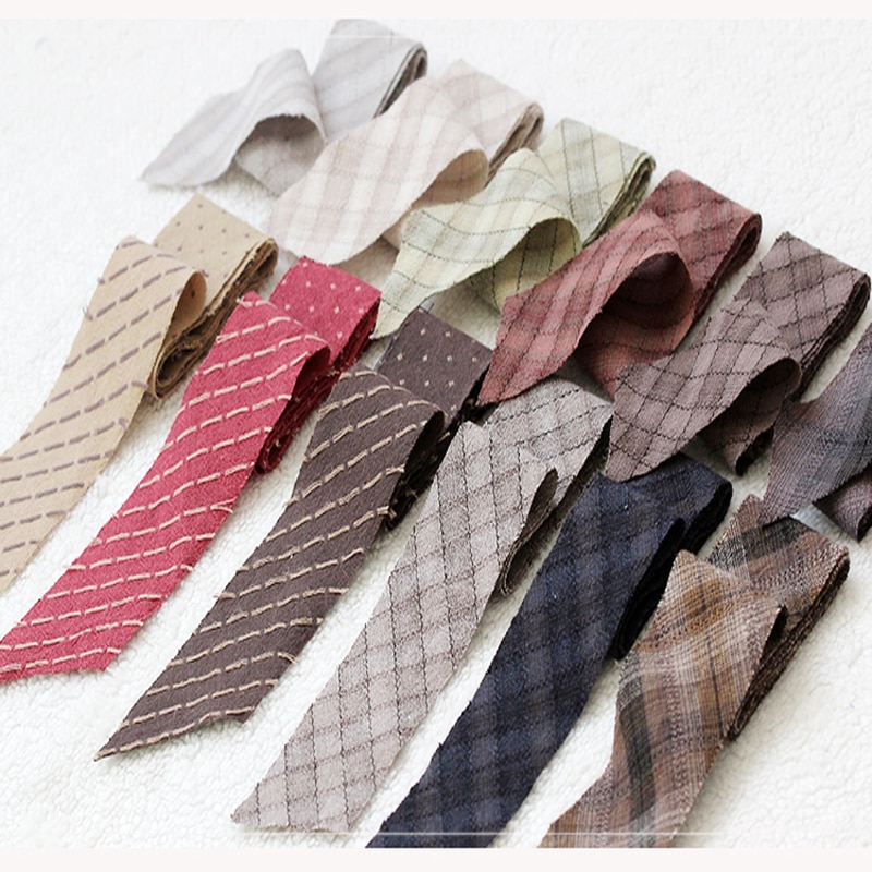 Dailylike Katoen Linten Katoenen Strips Stof Lint Patchwork Textiel Voor Wikkelen Stof Randen Naaien Stof Diy Cadeaupapier