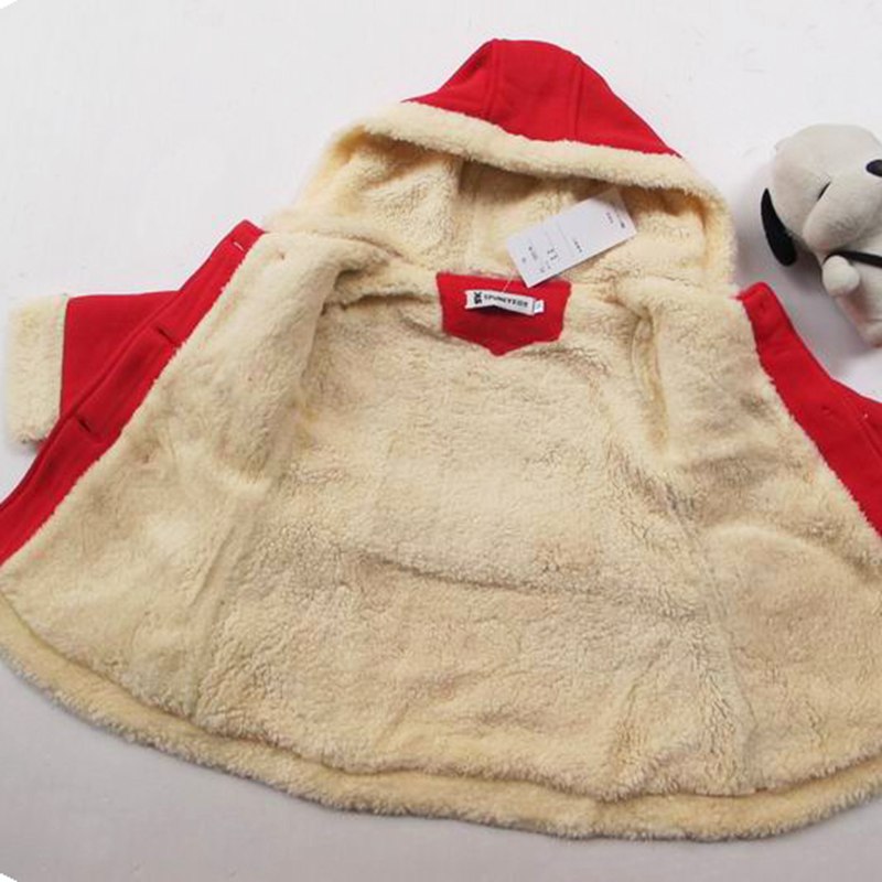 Manteau d'hiver pour enfants taille 6T | Manteau rouge pour enfants en bas âge, veste à capuche, Costume de noël et de nouvel an, vêtements pour bébés