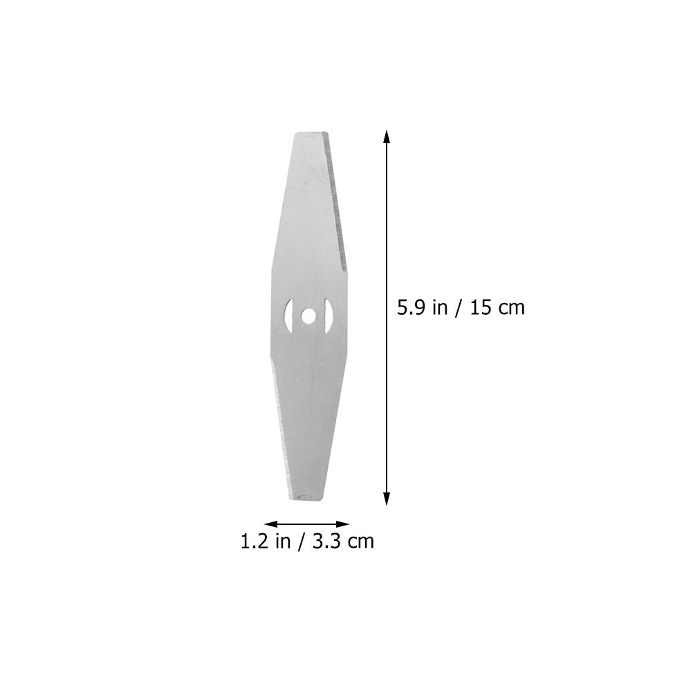 3pcs Garden Grass Trimmer Blades Mower Steel Blades Lawnmower Cutter Blades