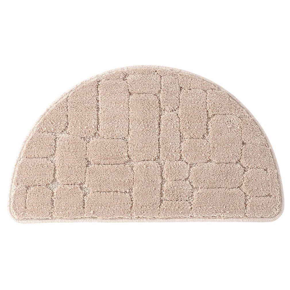 Floor Mat Indoor Outdoor Tapijt Water Absorptie Wasbare Deur Mat Microvezel Semi Cirkel Vloer Duurzaam Mat: 2