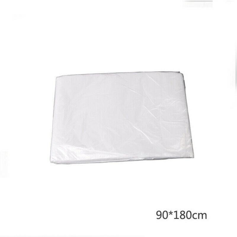 100Pcs Waterdicht Olie Proof Spa Massage Bed Cover Spreien Vel Waterdicht Olie Proof Plastic Transparante Schoonheid Bed Film