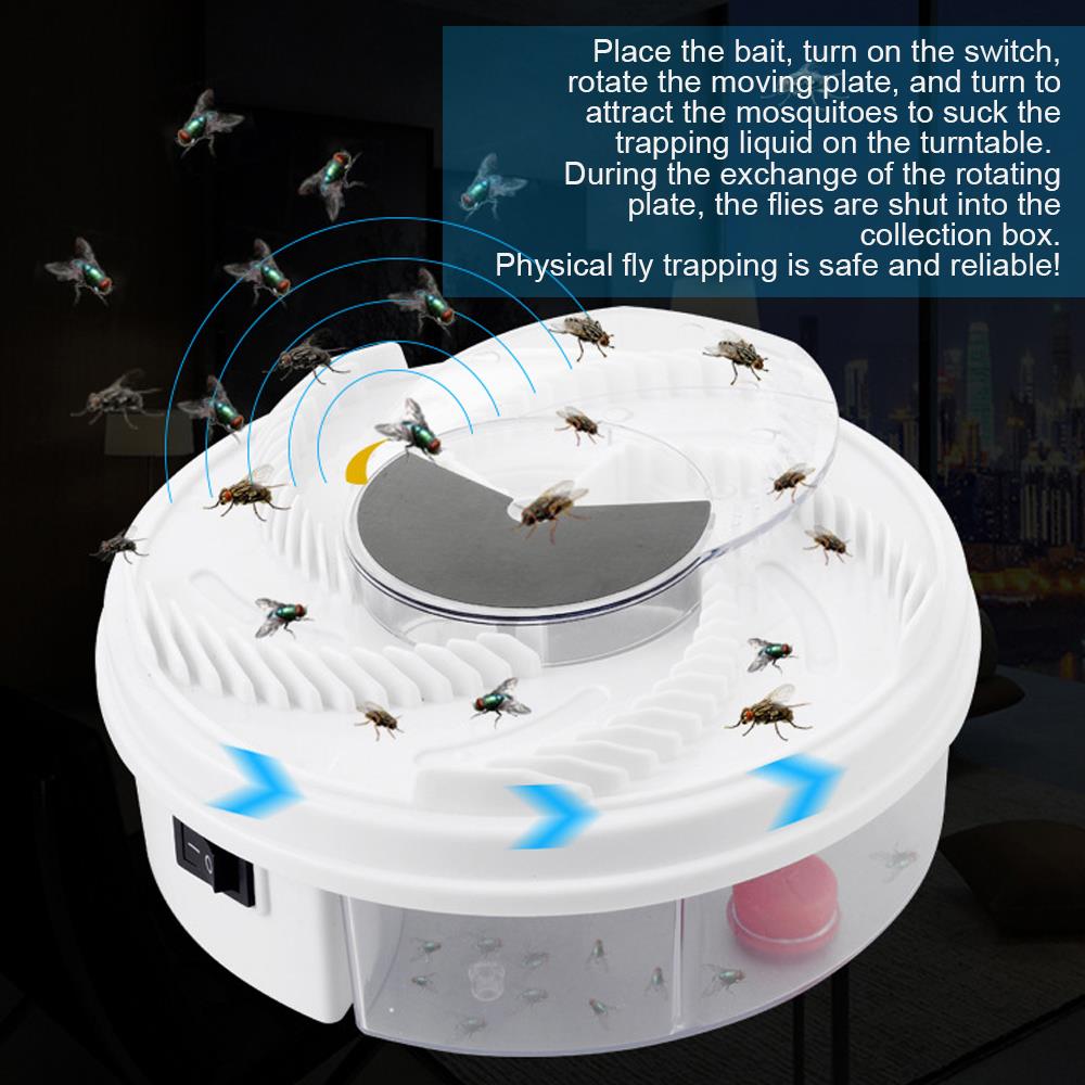 Piège à mouches électrique et automatique, dispositif de capture de moustiques, piège à mouches, USB, pratique et sécurisé