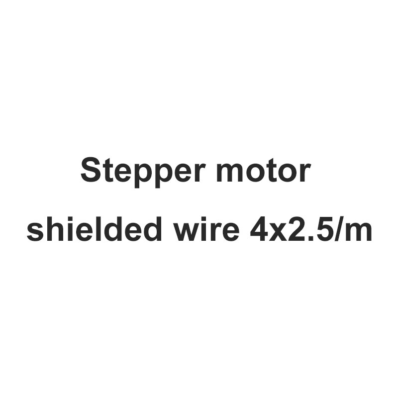 Spindle Motor Stepper Motor Shielded Wire Engraving Machine Cable Cnc Router Accessories: Stepper motor 4x2.5