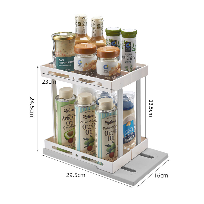 Multifunctional Rotating Pull-out Storage Rack Rot... – Grandado