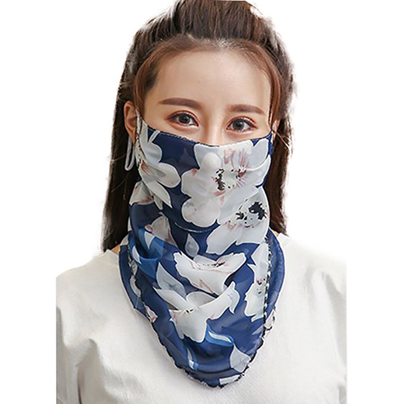 Outdoor Half Gezichtsmasker Dubbelzijdig Winddicht stofdicht Zonnescherm Hals Cover Protector Maskers Sjaal: A6