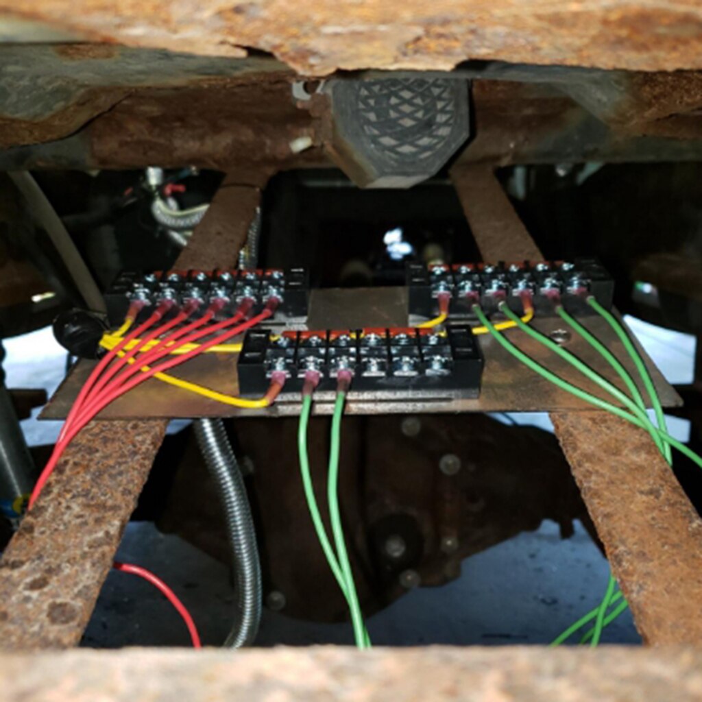 5Pcs Dubbele Rij 12 Posities Overdekte Schroefkroonsteen Strip 600V 15A