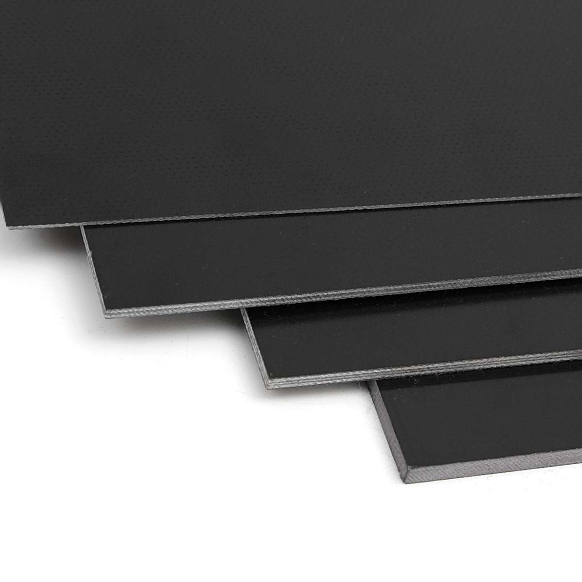 300 x 170mm sort glasfiber skabelon bordplade epoxy glasfiber  g10 fr4 glasfiber plade til håndværksartikler til håndværkere