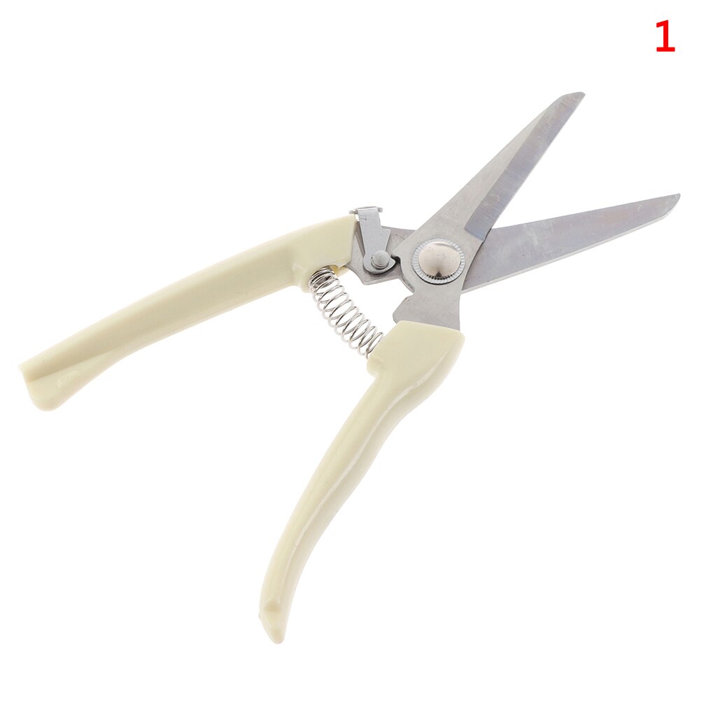 1PC Pruner Tree Cutter Gardening Pruning Shear Scissor Stainless Steel Cutting Tools Set Home Tools Anti-slip: N1