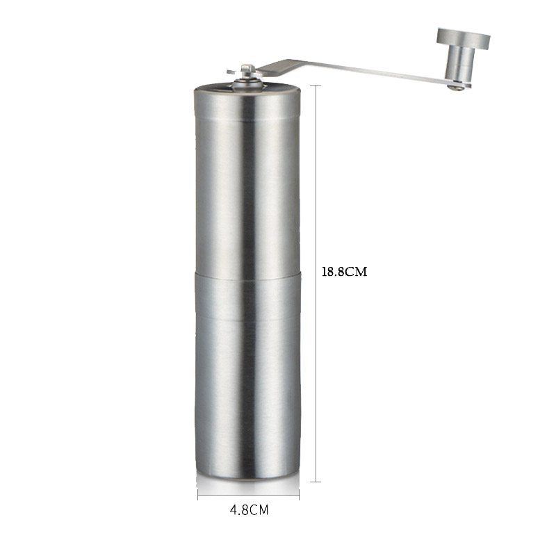 1pc handmatige koffiemolens roestvrijstalen bonenconische braammolen handgemaakte koffiebonenmolen keukenbenodigdheden: Default Title