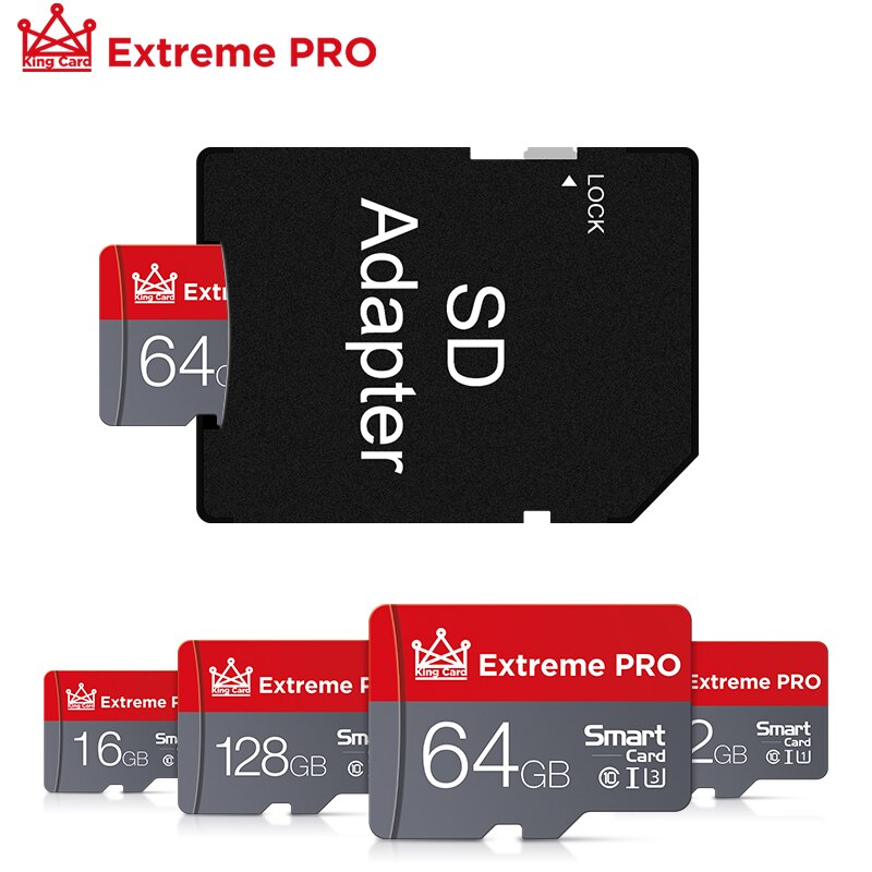 Tarjeta de memoria Micro SD Clase 10, adaptador de gratis, , 8GB, 16GB, 32GB, 64GB, 128GB