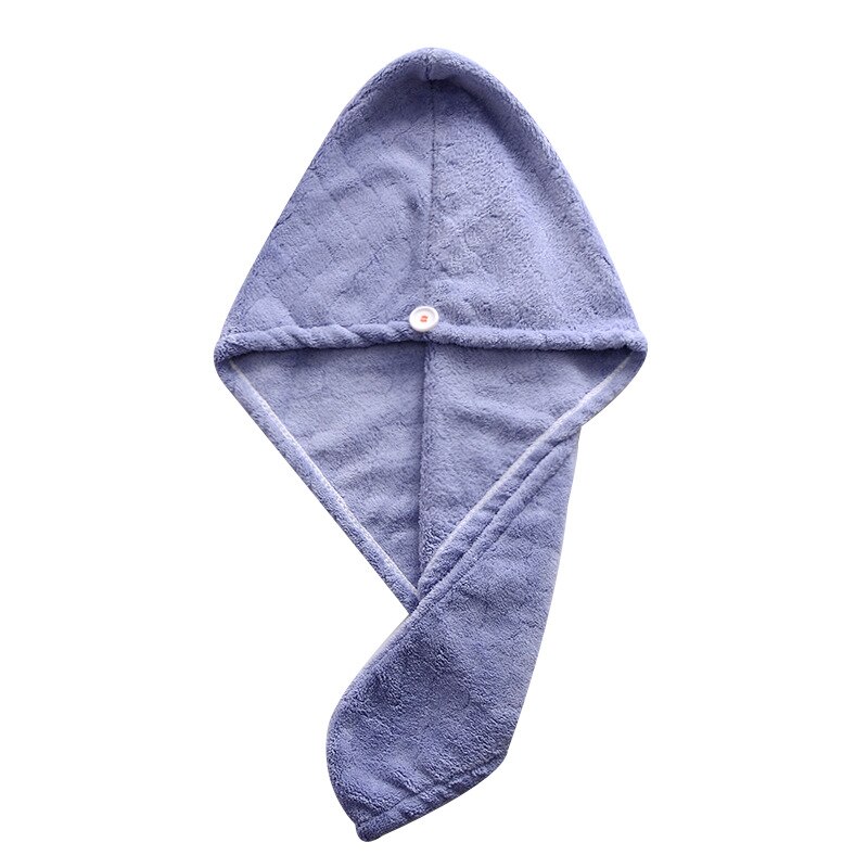 ANRUI 100% Cotton Ladies Hair Drying Cap Quick Dry Towel Bath Cap, Wraps Moisture Absorbent Household Bathroom Amenities