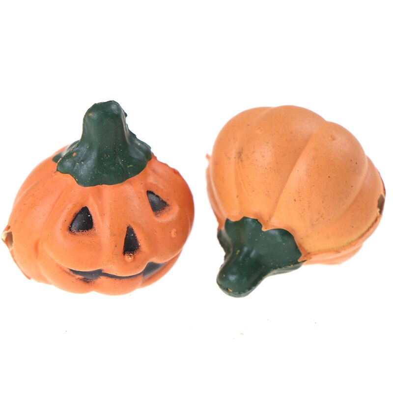 20Pcs Kunstmatige Simulatie Pompoen Leuke Mini Pompoen Festival Halloween Party Garden Decor