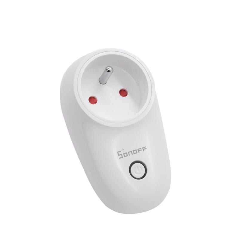 SONOFF S26 EU Smart Socket WiFi Plug - Works With Alexa & Google Home, Remote Control, Timer
