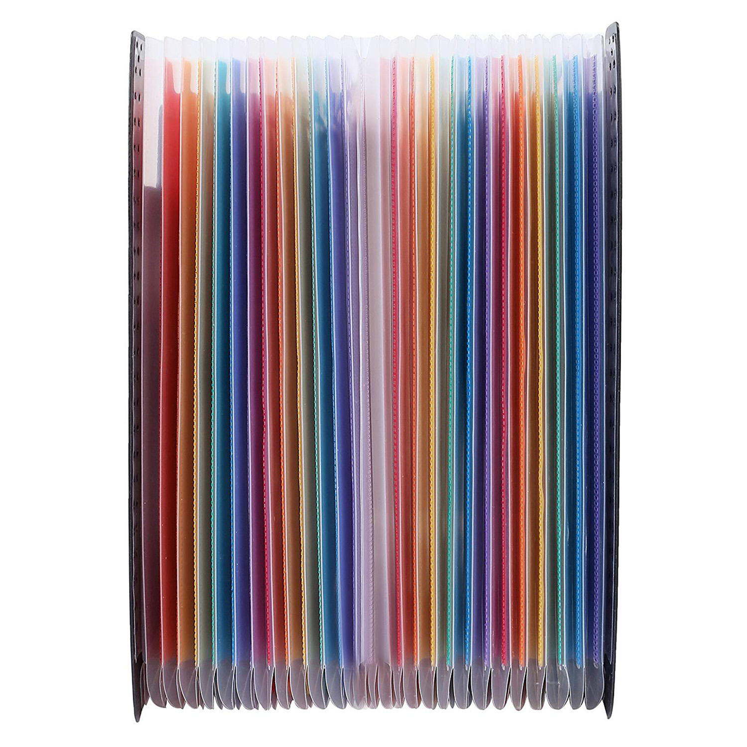 24 Pockets Expanding File Folder Large Space A4 Filing Folders Box File Business Home Office Document Accordion File St