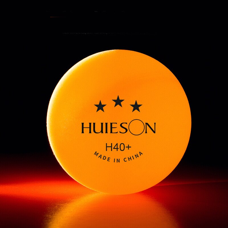 50/100pcs 3-Star Ping pong Ball H40+ ABS 2.8g Table Tennis Balls White Orange Amateur Advanced Training Competition