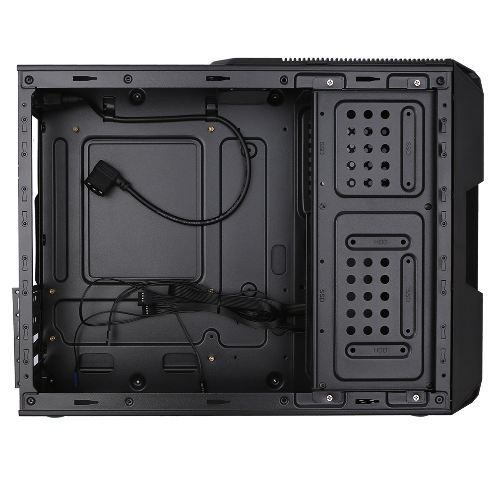 Portable Vertical Computer Case Support Micro-ATX/ITX Motherborad Halfheight Graphics Card 8cm Height CPU Radiator Computer Case
