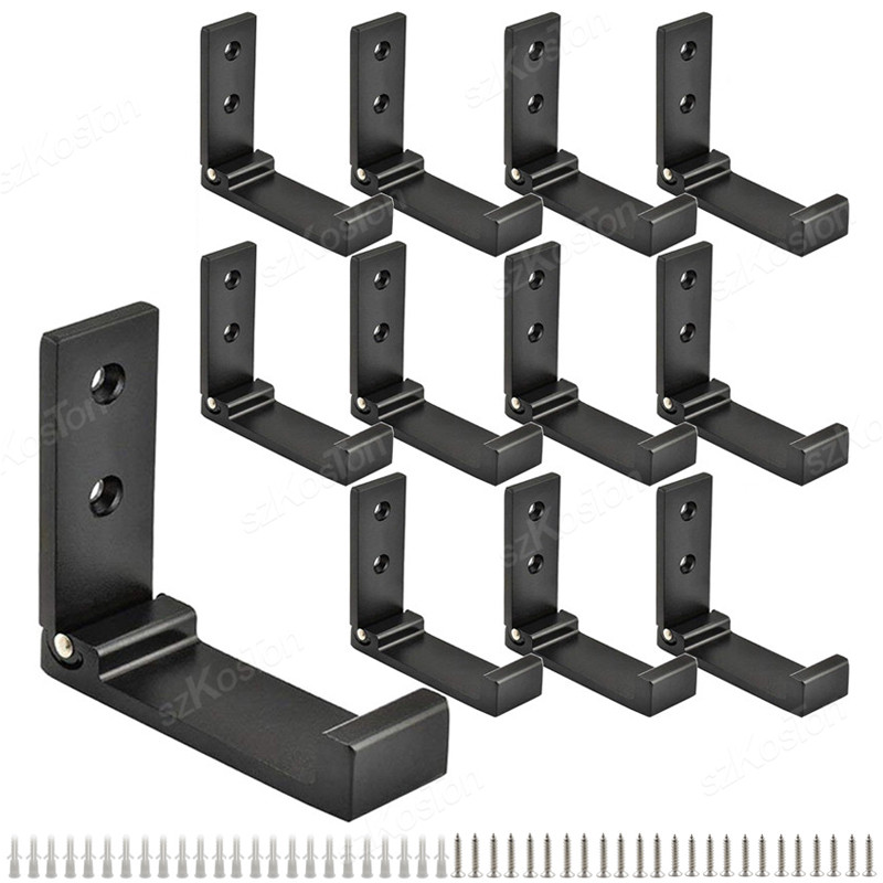 Gancho de pared plegable, bata oculta, toalla, abrigo, gancho de aleación de aluminio para el hogar, cocina, baño, colgador de toallas negro y plateado: Morado