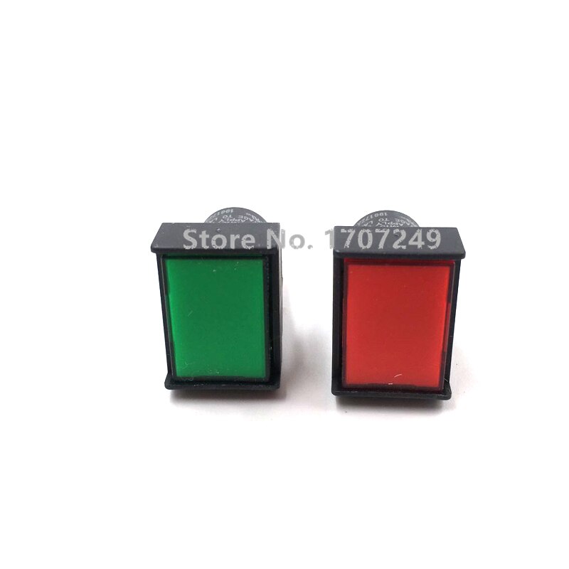Omron-Indicador de luz de señal rectangular, 24V, M16-0, rojo, M16-JR-24D, verde, M16-JG-24D, original, , 100%