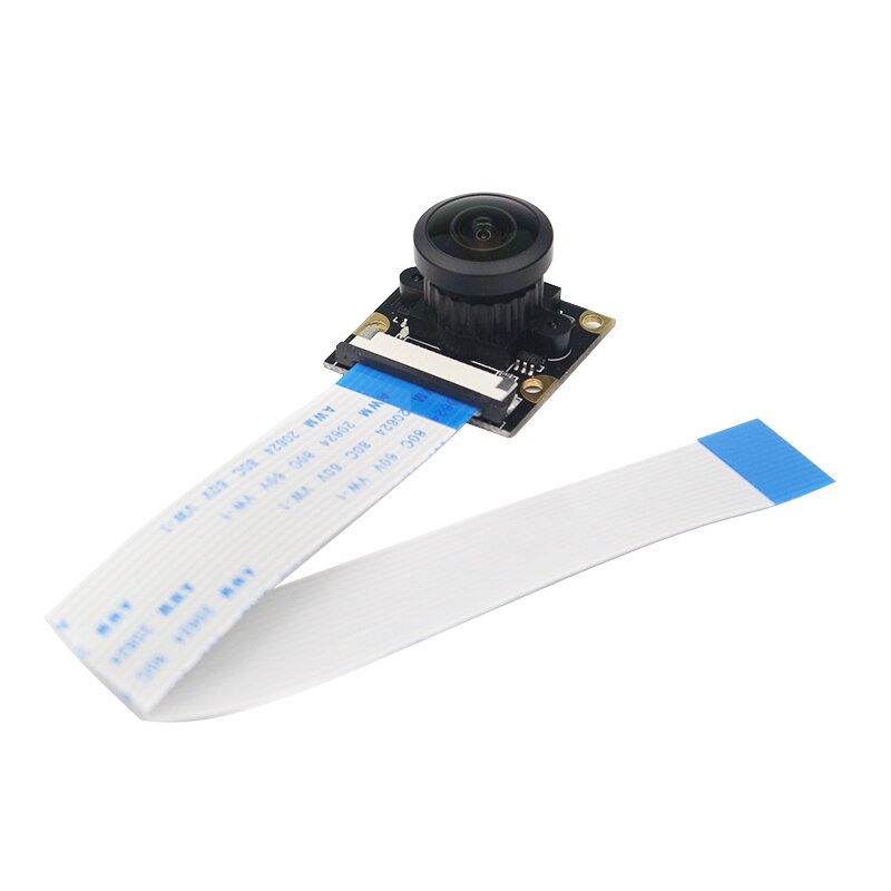 220 Degree Raspberry Pi 4 Camera 5MP Wide Fish Eye 1080P Camera Focal Adjustable Cameras for Raspberry Pi 4 Model B/3B+/3B