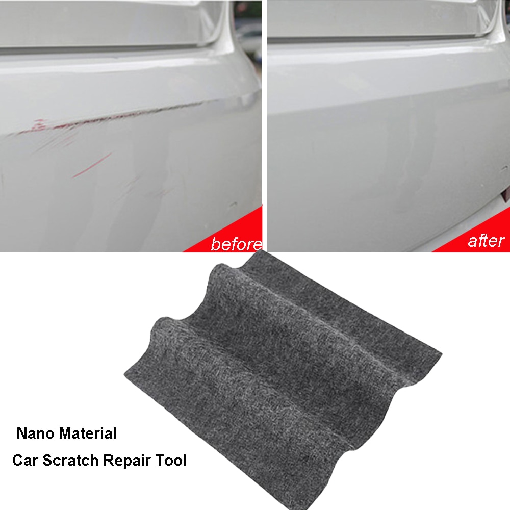 Auto Kras Reparatie Tool Verf Krassen Verwijderen Nanomaterial Rag Auto Polish Auto Fix Clear Slijtage Voor Auto Oppervlak