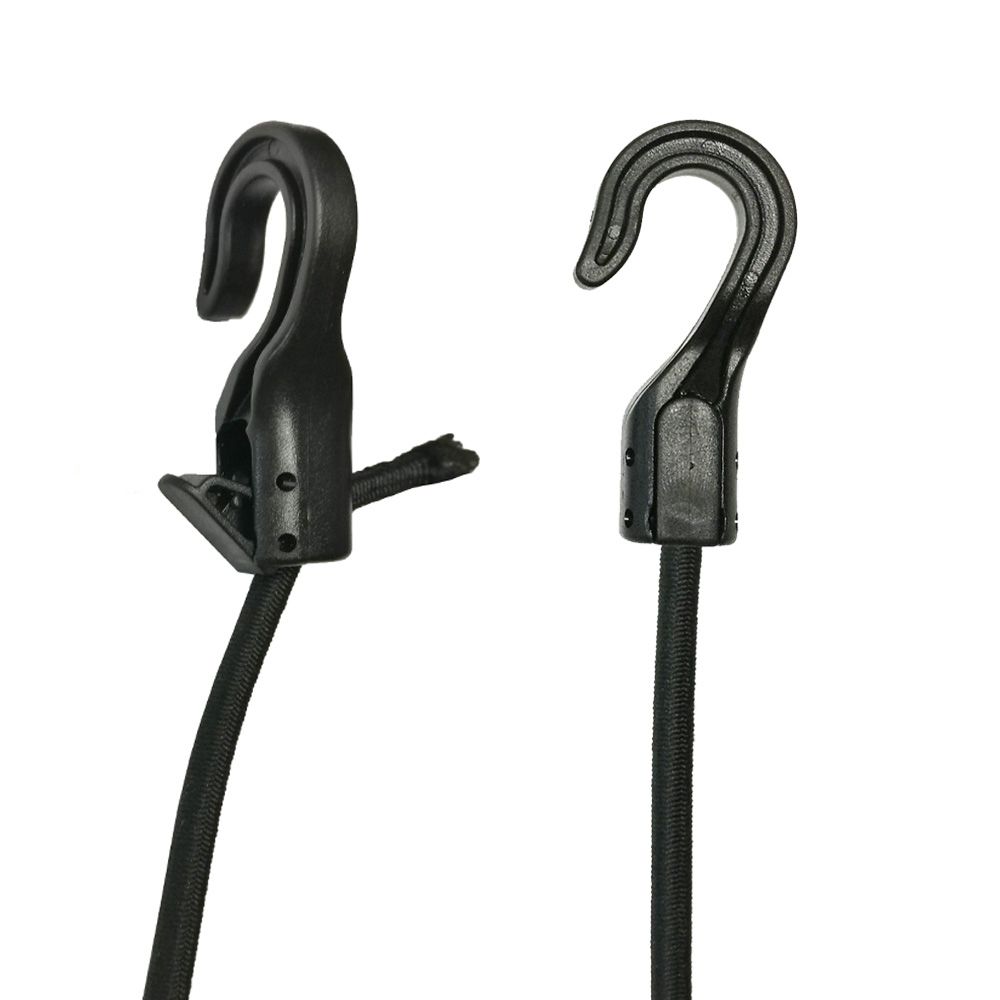 5 Stuks Open Einde Koord Haken Snap Boot Kajak Motorfiets Touw Gesp Camping Tent Haak Voor Bungee Shock Elastische Bungee Koord Bandjes