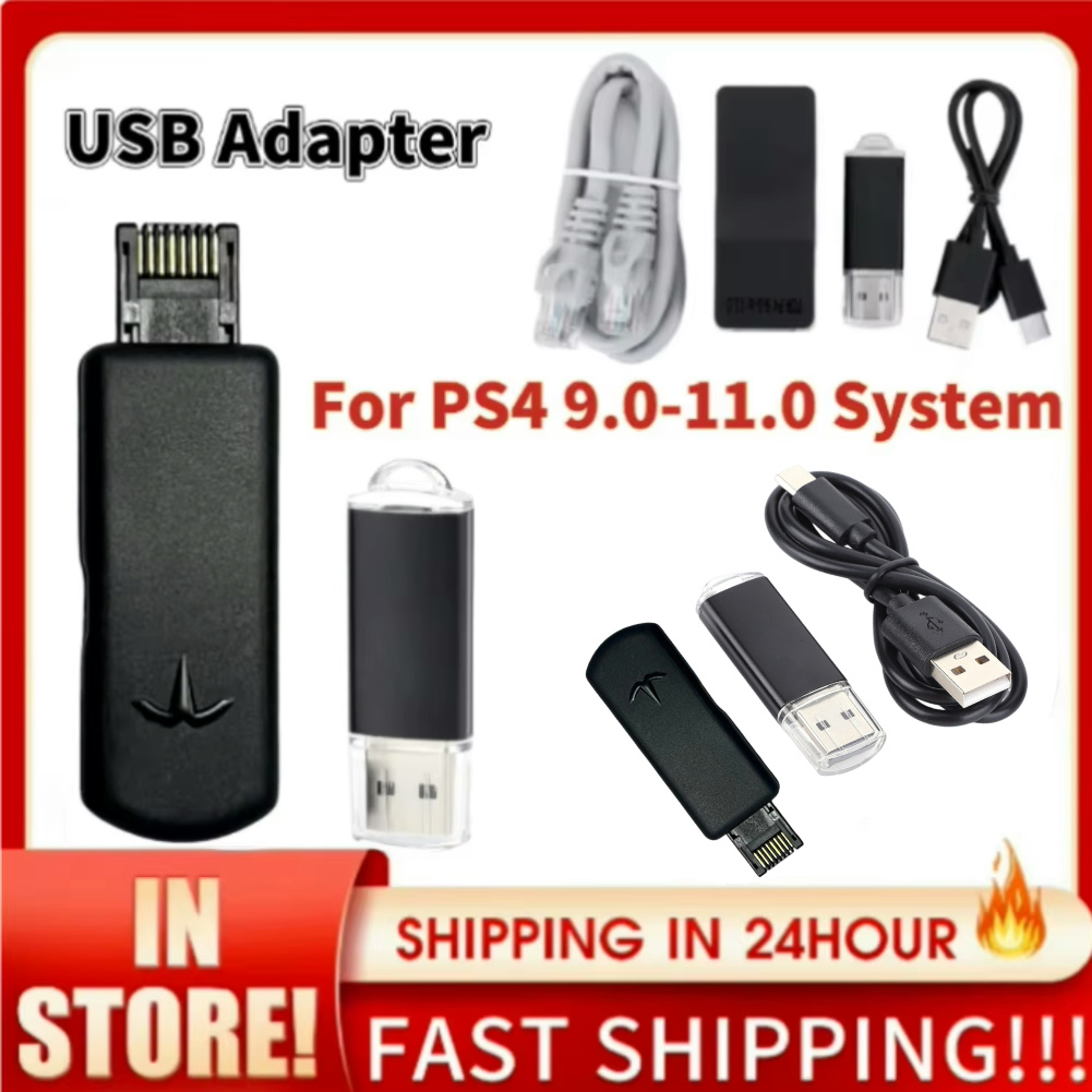 Kit de herramientas JB Mod de una tecla, adaptador USB con Cable tipo C, accesorios de juego para sistema PS4/PS4 Pro/PS4 Slim 9,0-11,0