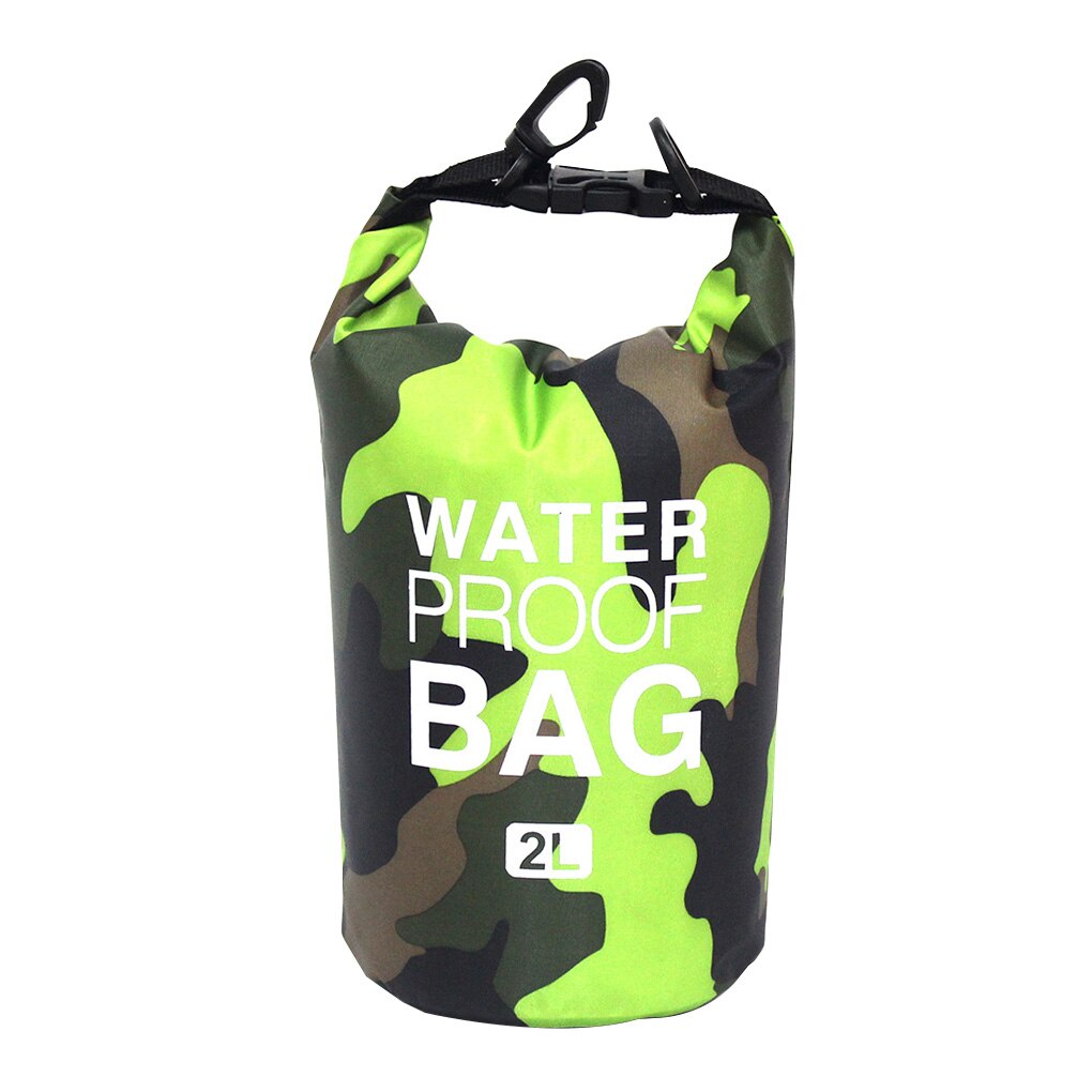 Foldable PVC Waterproof Dry Bag 2L 5L 10L 20L 30L Camo Outdoor Diving Man Women Beach Swimming Bag Rafting River Ocean backpack