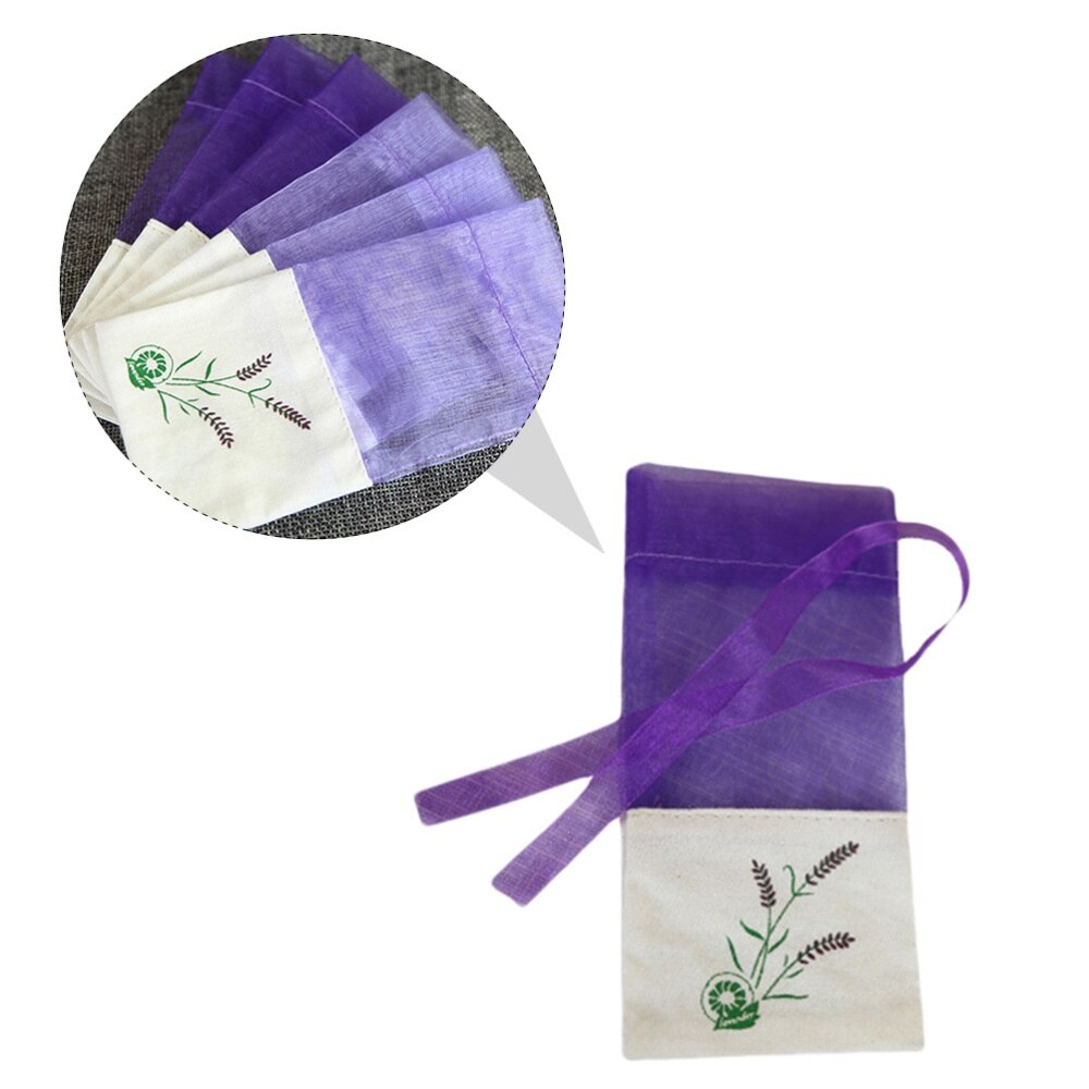 12pcs Lavender Sachets Empty Sachets Bags Gauze Storage Bags for Spice Packing