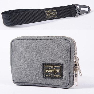 Men Wallet Nylon Cloth Short Wallet Female Handbag Casual Women Wallets Youth Purse: grey rope