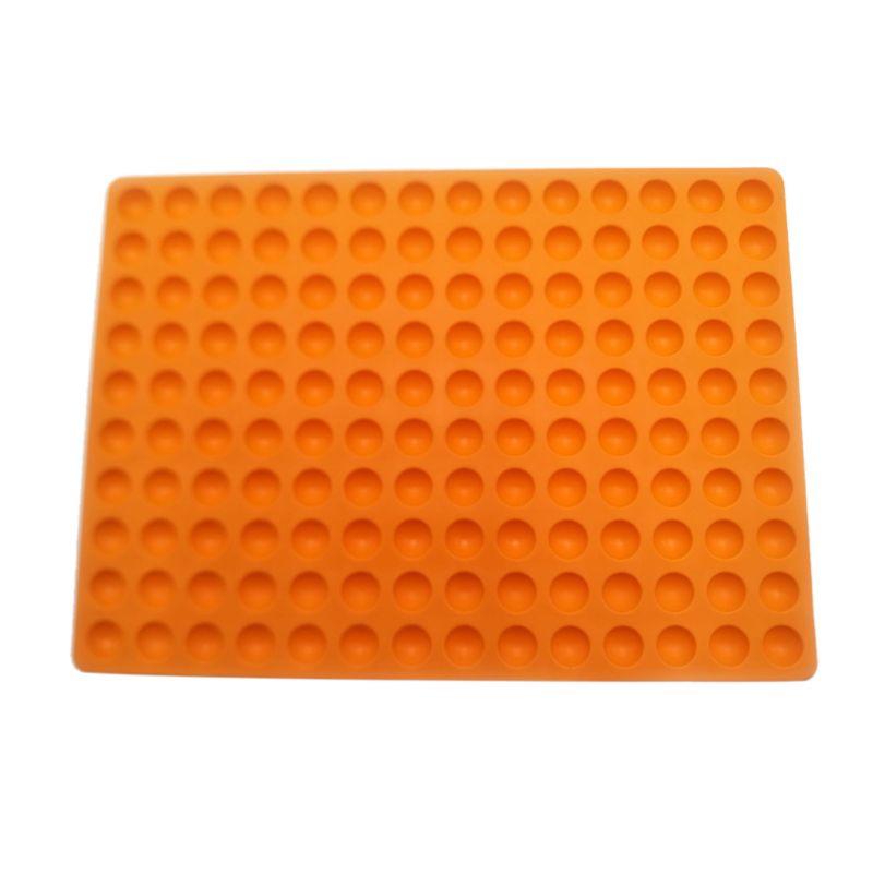 Siliconen Bakken Mat - 2 Cm Halfrond Siliconen Mat Met Knoppen-Bakvorm Q6PE: Oranje