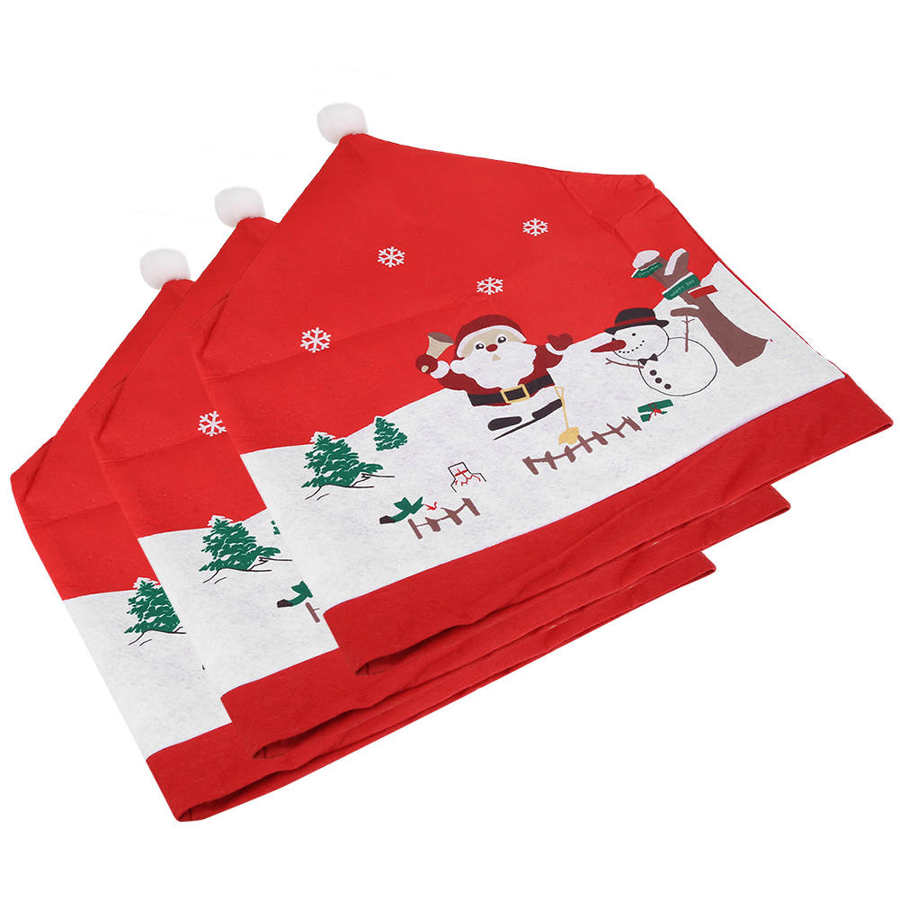 Rode kerst bikini - Triangel top & string met striksluiting