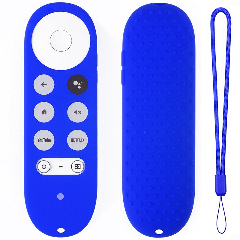 Funda de silicona para mando a distancia, funda antipérdida para Chromecast con Google TV , protección a prueba de golpes: 06