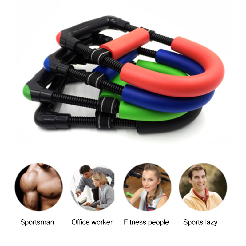 Wrist Strength Exerciser Hand Grip Exerciser Trainer Adjustable Anti-slide Hand Wrist Device Strength Training Forearm Exercise