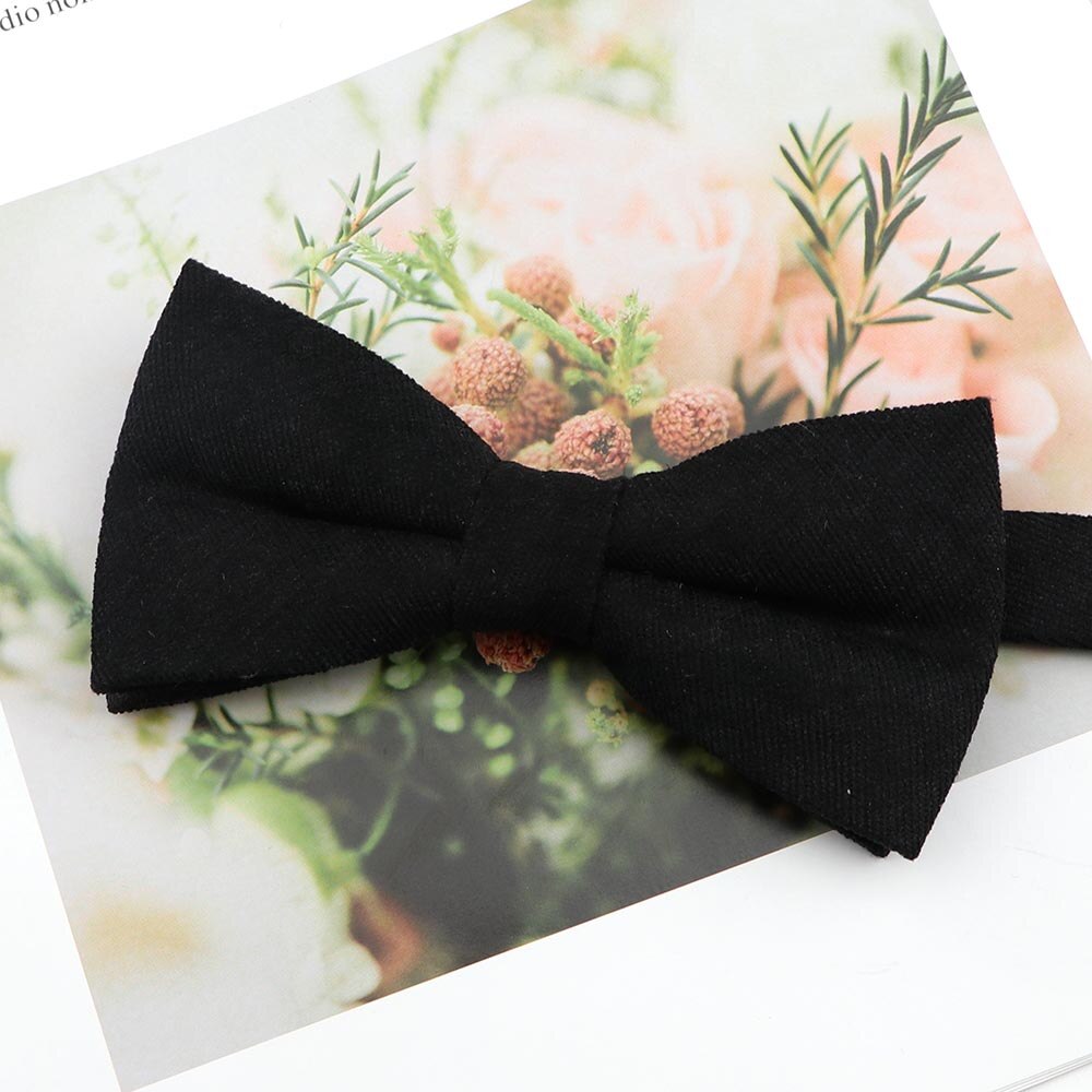 Heren Super Zachte Donzige Suede Ouder-kind Bowtie Set Macarons Effen Kleur Klassieke Leuke Vlinder Rood Groen Blauw roze Stropdas