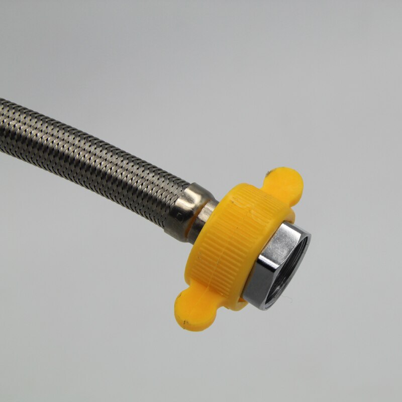 Manguera trenzada de acero inoxidable para inodoro, grifo, calentador, accesorios de fontanería, 60cm, 80cm, 100cm, 1 ud.
