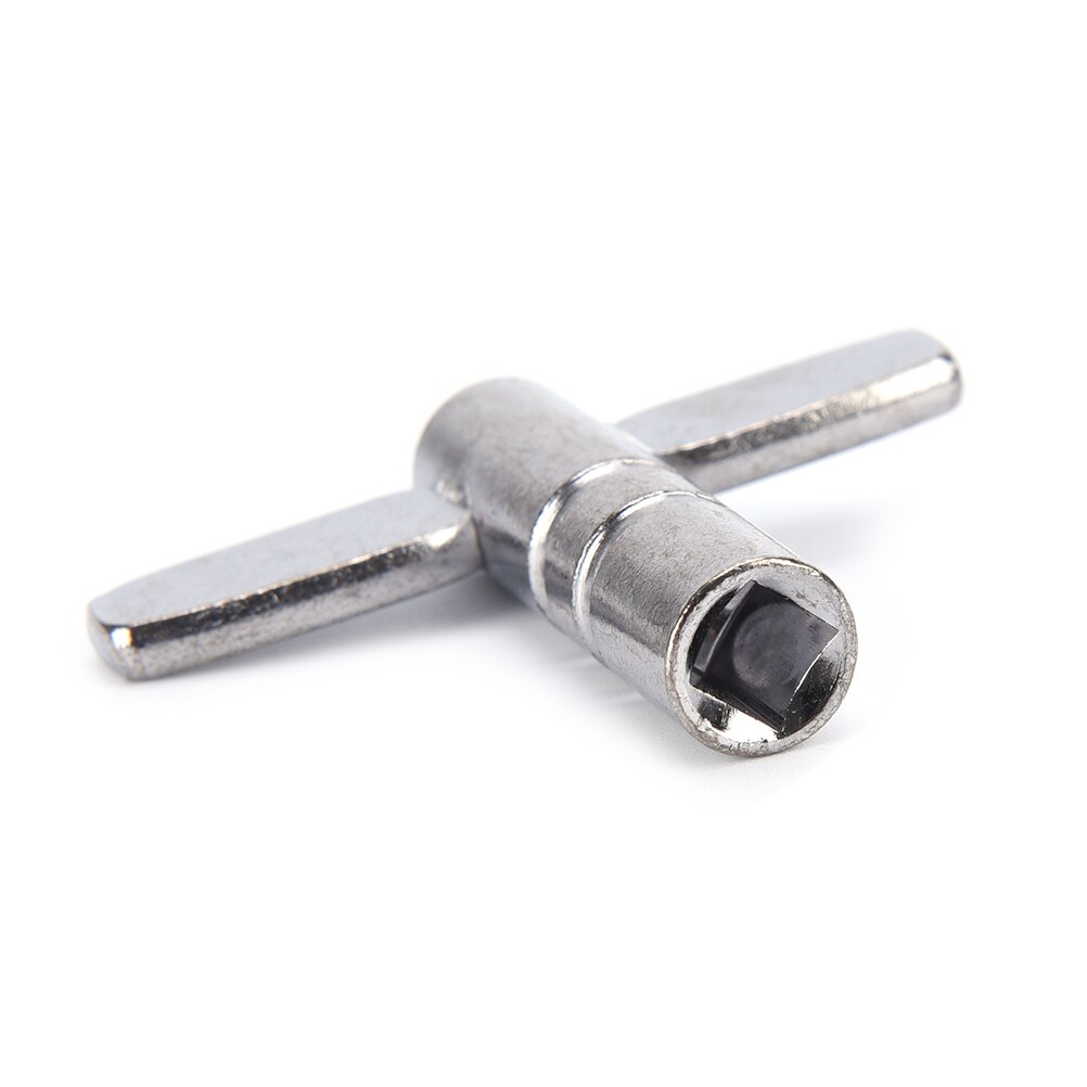 5x5mm de Metal Universal palos de tambor de piel de afinación sintonizador sólido duradero Plaza zócalo de piezas y accesorios