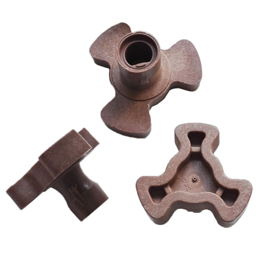 Piezas de reparación de horno microondas, bandeja giratoria, eje central del Motor, soporte de eje de núcleo de flor Y accesorios para Galanz LG, 5 uds.