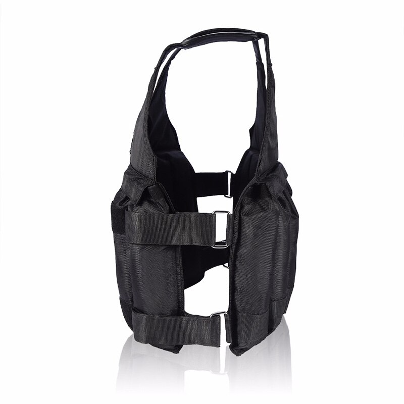 Nouvellement réglable Fitness pondéré gilet 20kg 50kg exercice entraînement Fitness veste Gym entraînement boxe gilet Fitness équipement S66