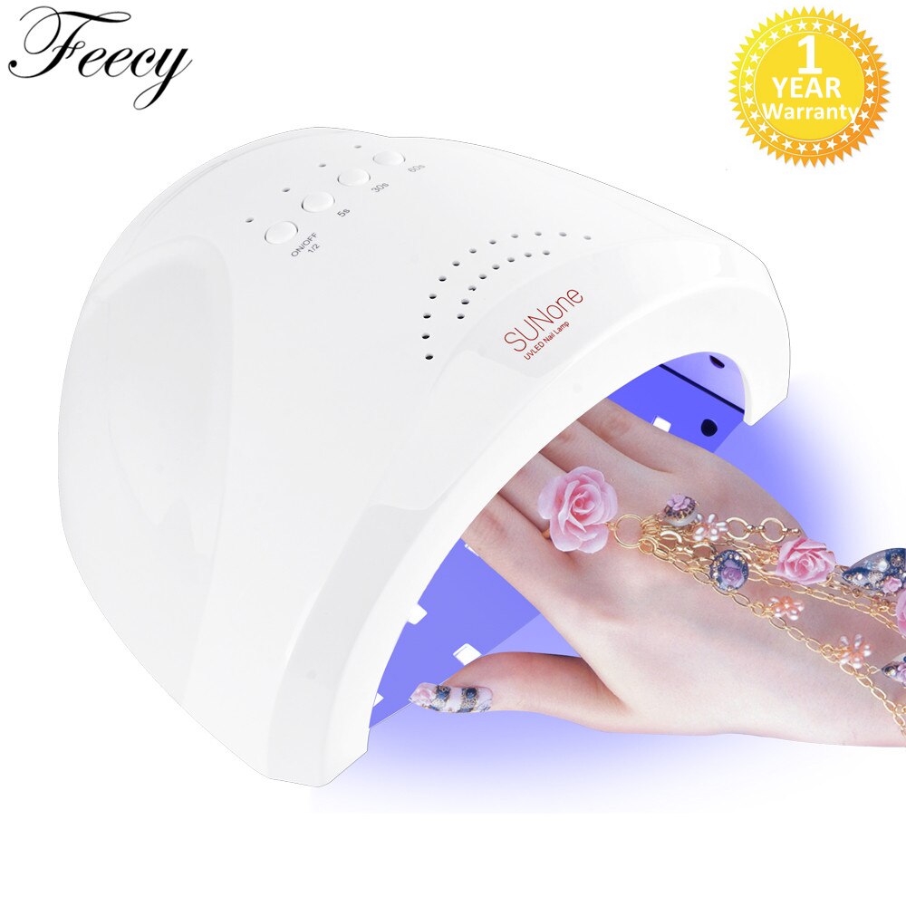 48 W/80 W Nagel Lamp Dual Uv Led Lamp Voor Nagels Manicure Drogen Gels Vernis Nail Droger Machine lampe Uv Gel Ijs Lamp Feecy X7 Plus