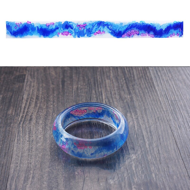 10PCS Transparent Epoxy Plastic Sheet DIY Handmade Craft Jewerly Making Tools Film Fillings Accessories