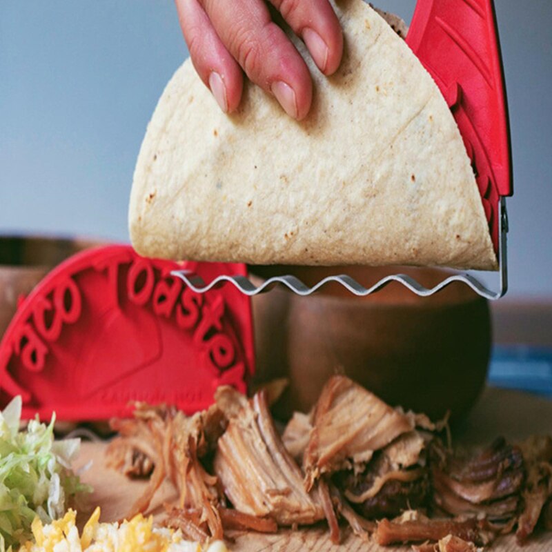 1/2 Pcs Crunchy Taco Shaper Kitchen Healthy Crispy Tortilla Burritos Shell Makers Tool