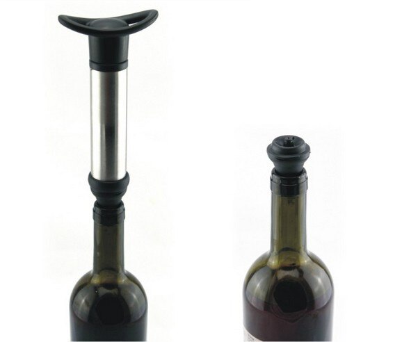 Wine Saver Keeper Vacuum Pump Bottle Sealers Cool Drink Preserver With 2 Rubber Stopper Bar Tool wine accessories